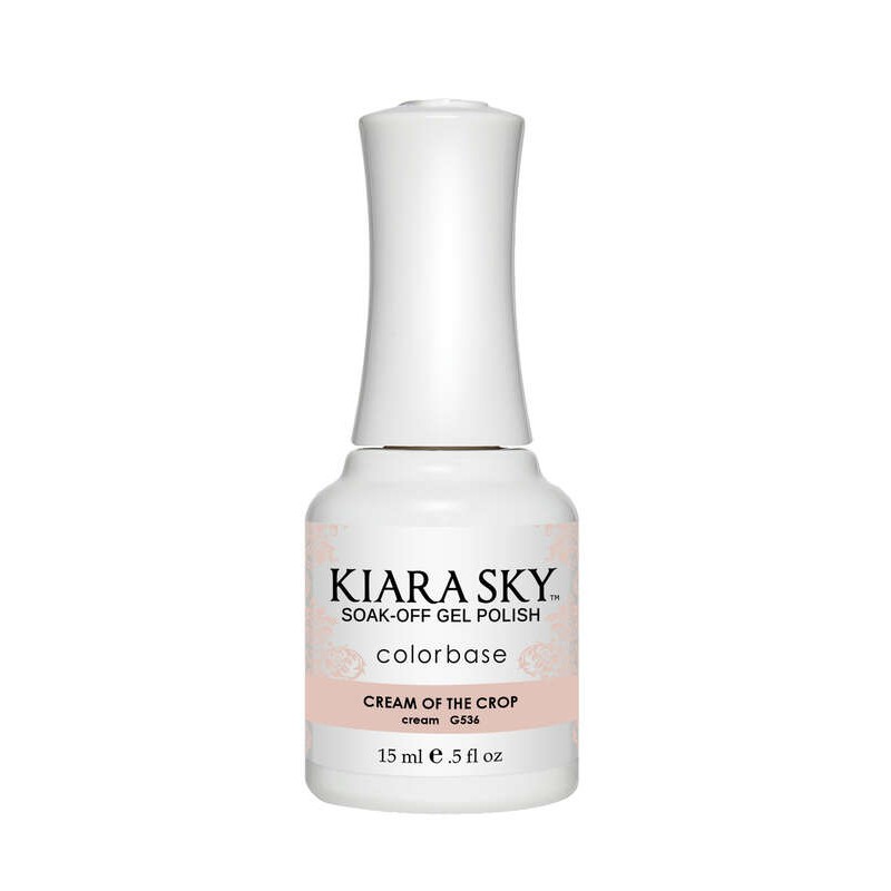 KIARA SKY – GEL POLISH - G536 CREAM OF THE CROP